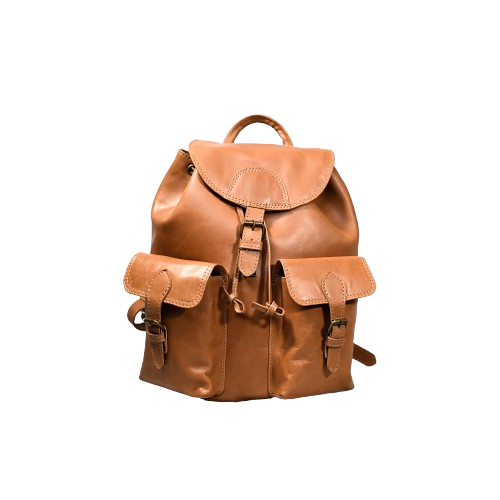 Handmade Buffalo Crazy Horse Leather Backpack| LE-2207