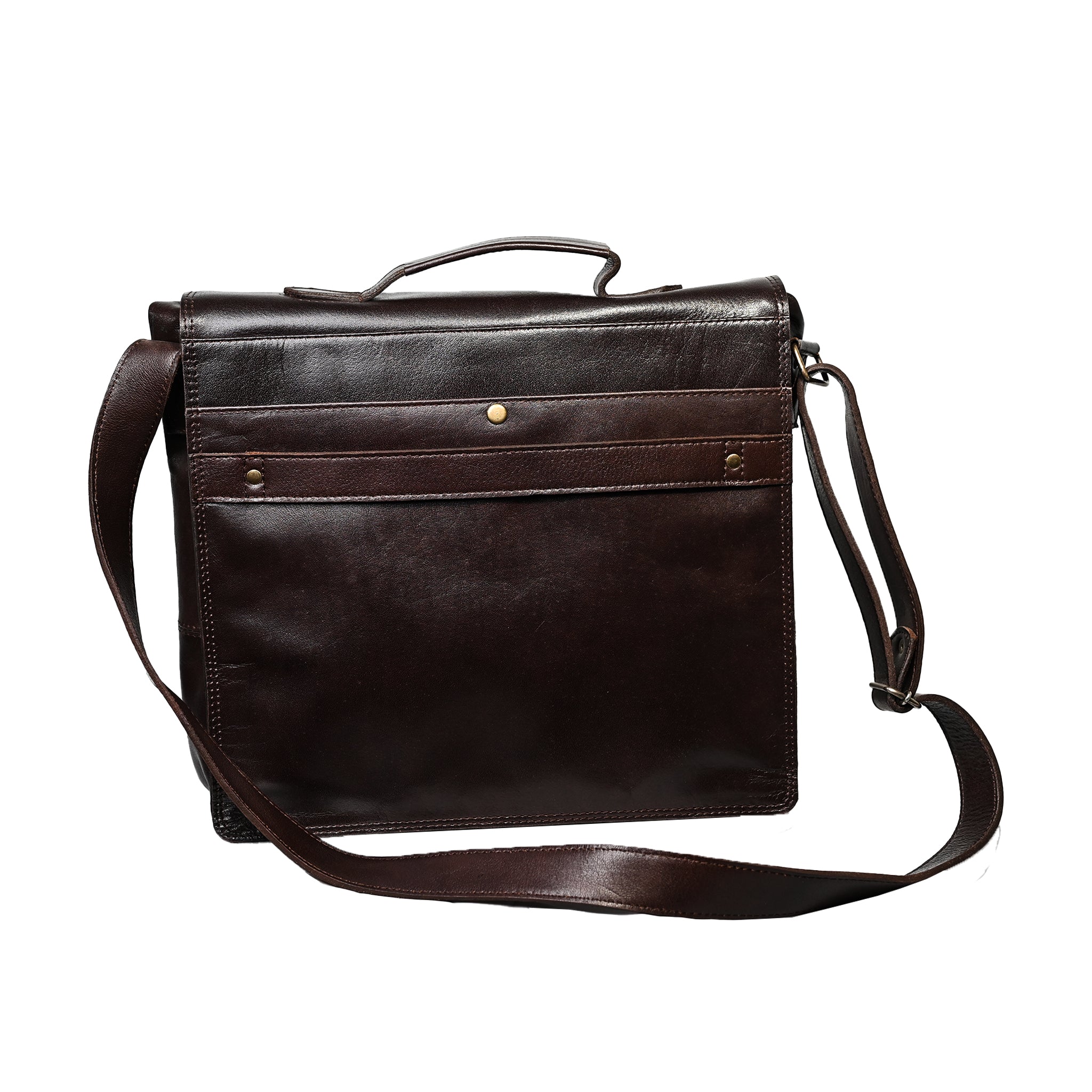 Leather Messenger Bag for Office, Business, and Daily Carry | LE-3848