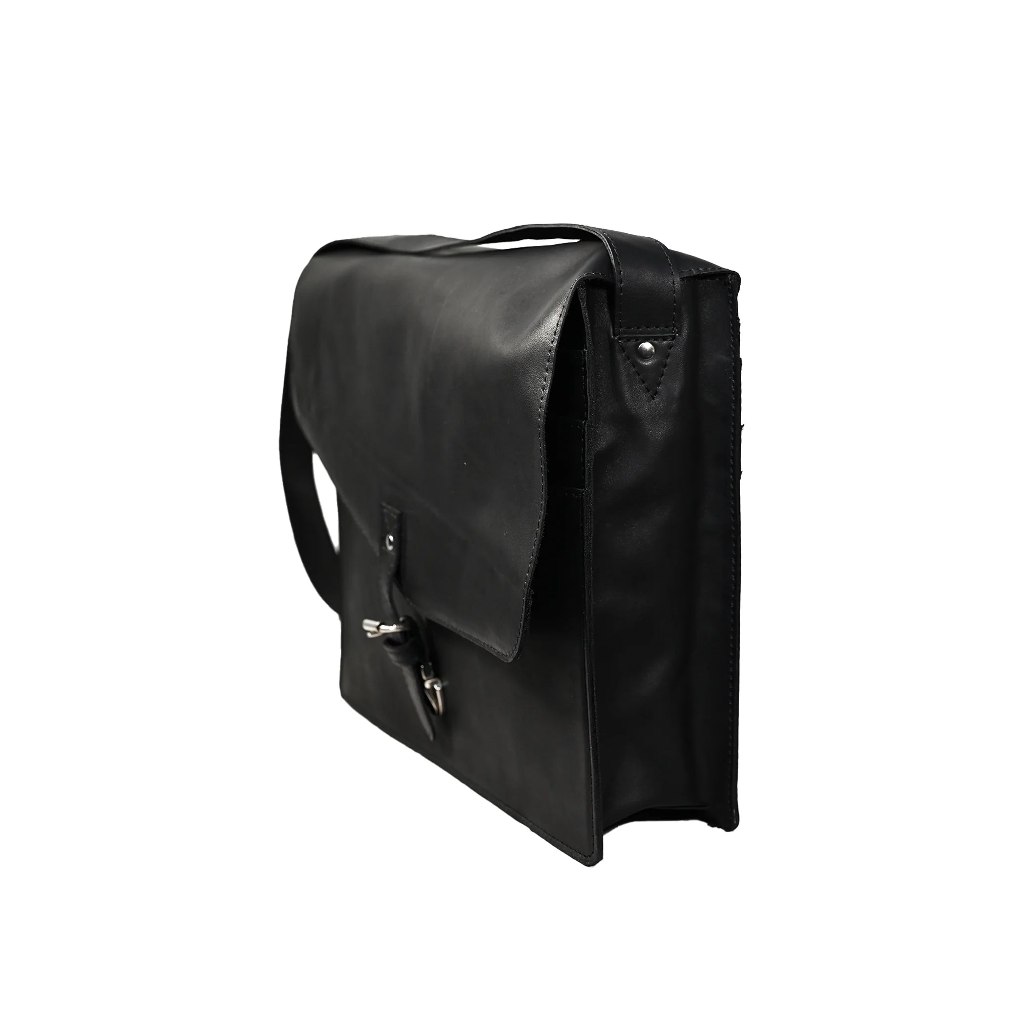 Premium Cowskin Leather Messenger Bag | LE-3826