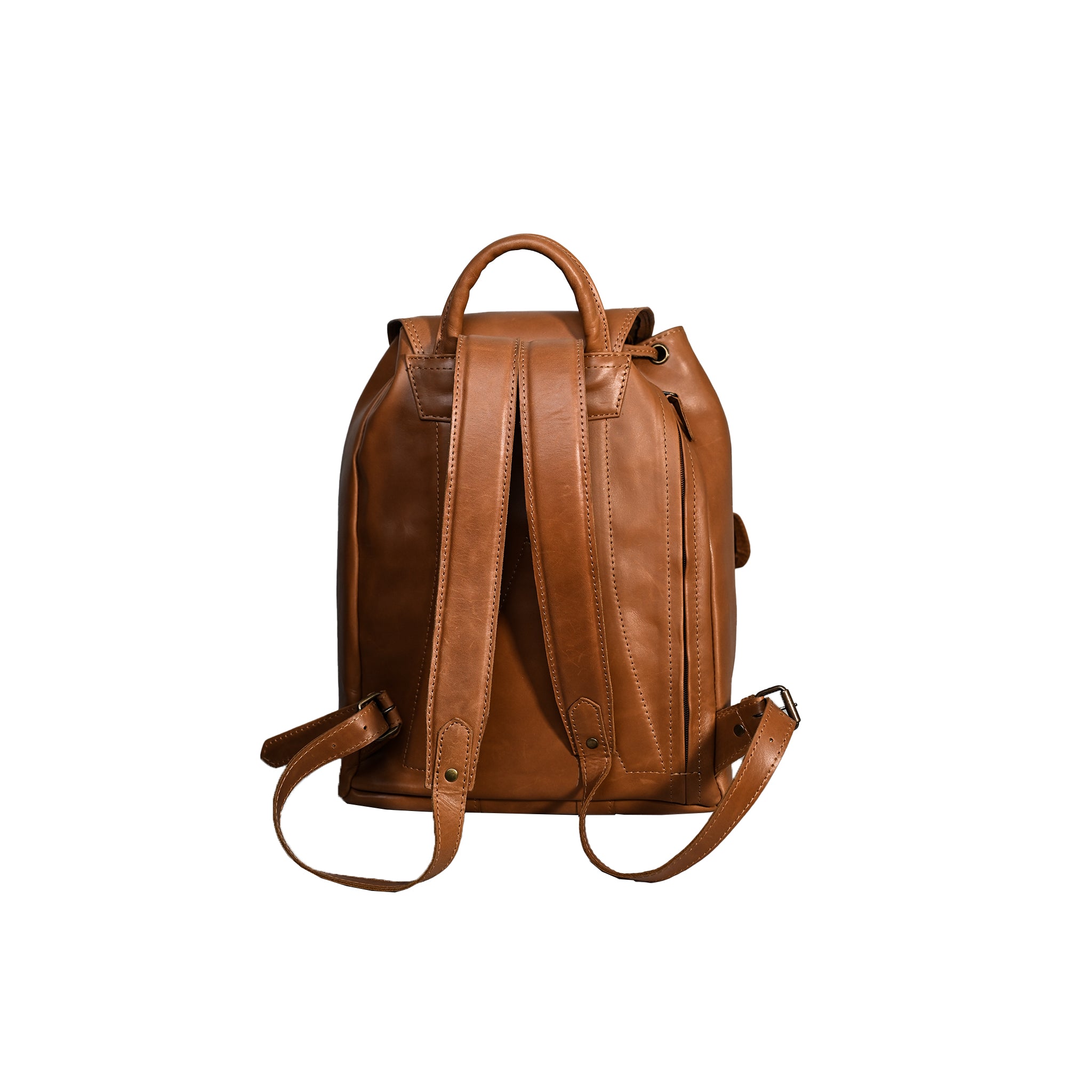 Handmade Buffalo Crazy Horse Leather Backpack| LE-2207