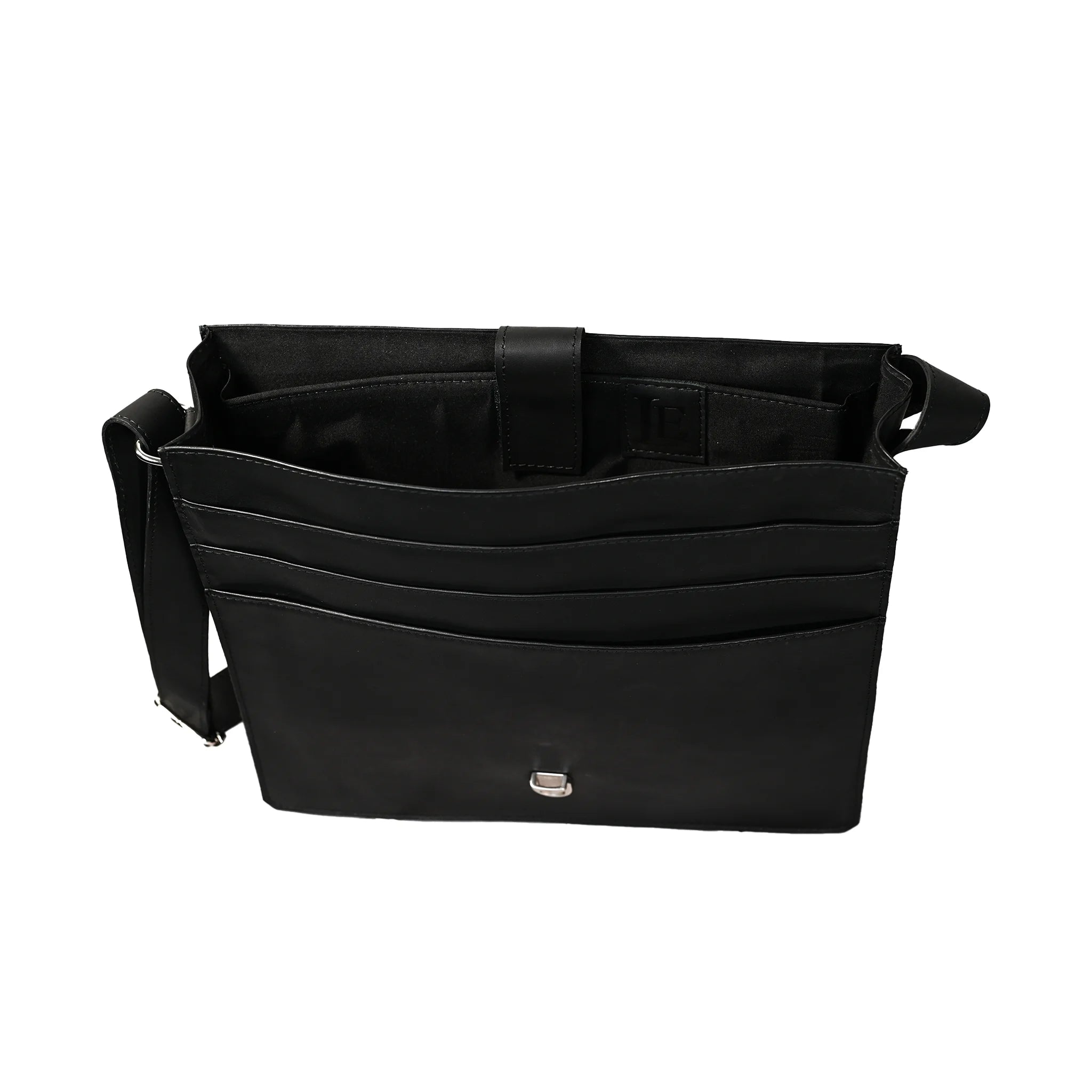 Premium Cowskin Leather Messenger Bag | LE-3826