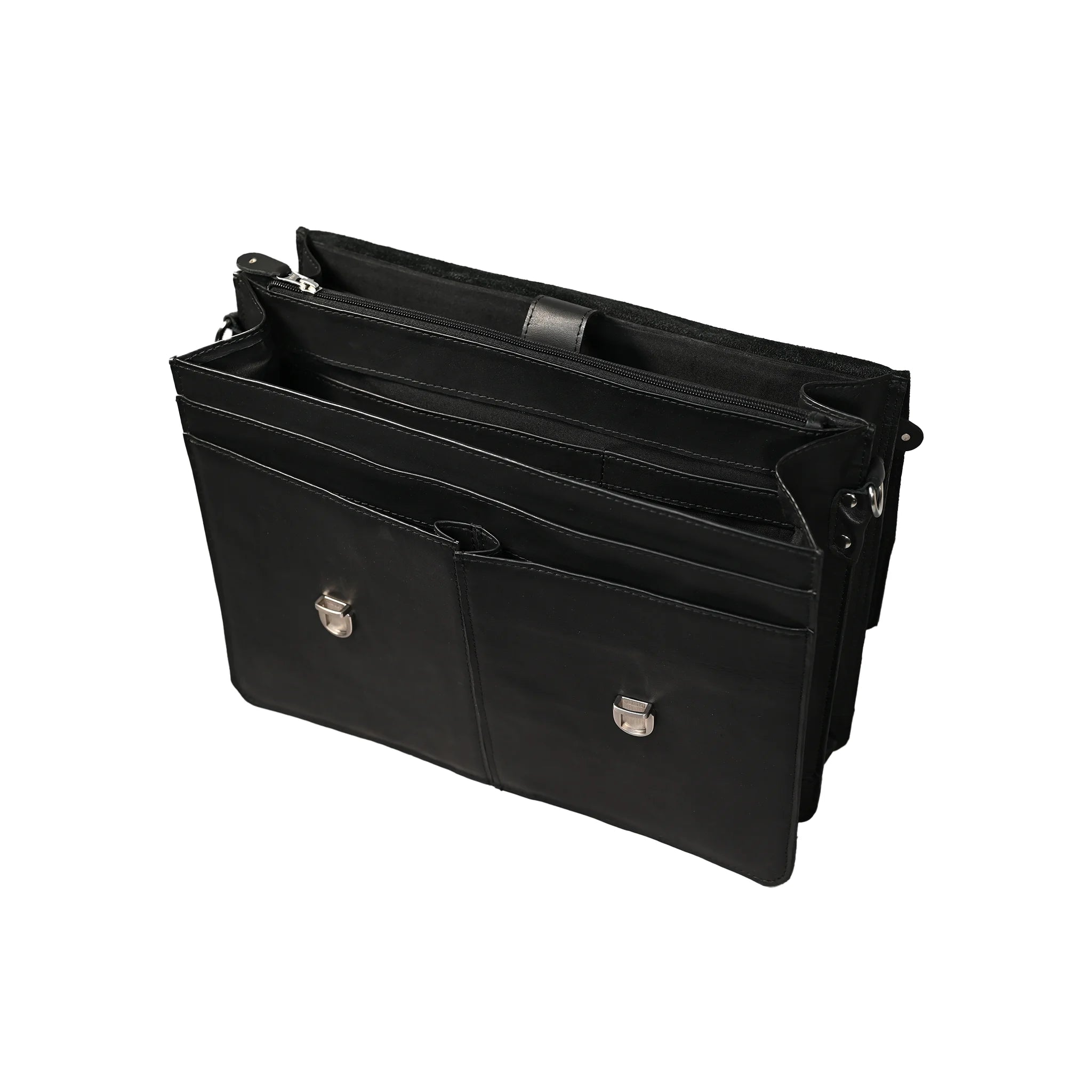 Handmade Cowskin Leather Briefcase & Messenger Bag | LE-9248