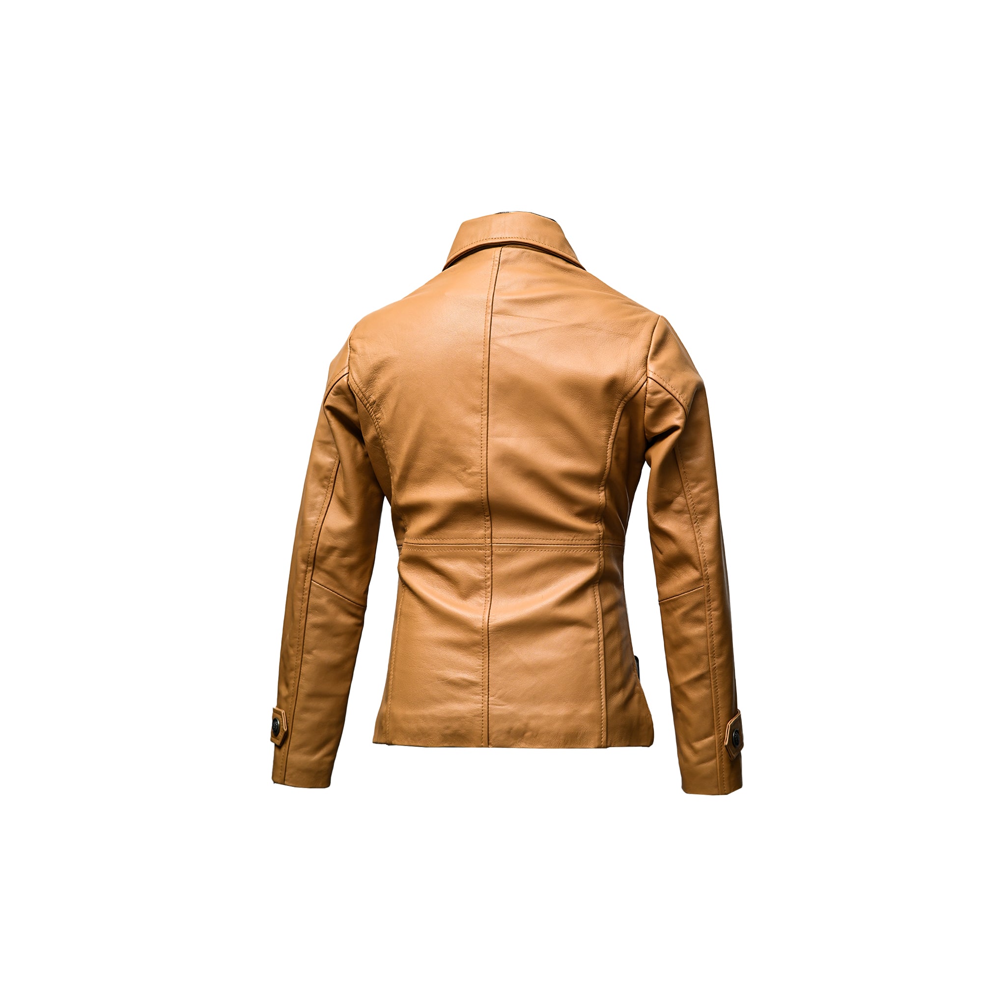 Double-Button Panel Zip Jacket | LE-115