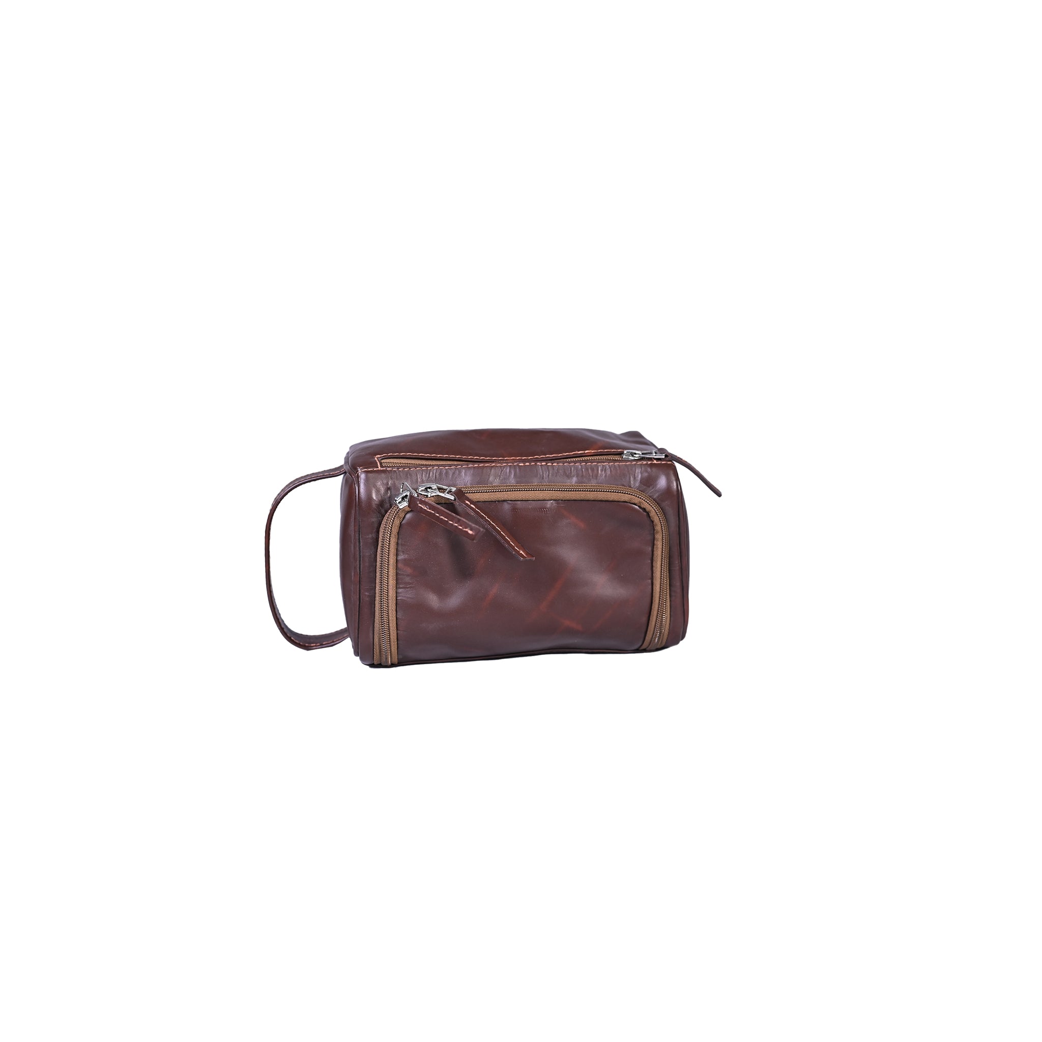 Handmade Leather Toiletry Bag for Men and Women | LE-1906