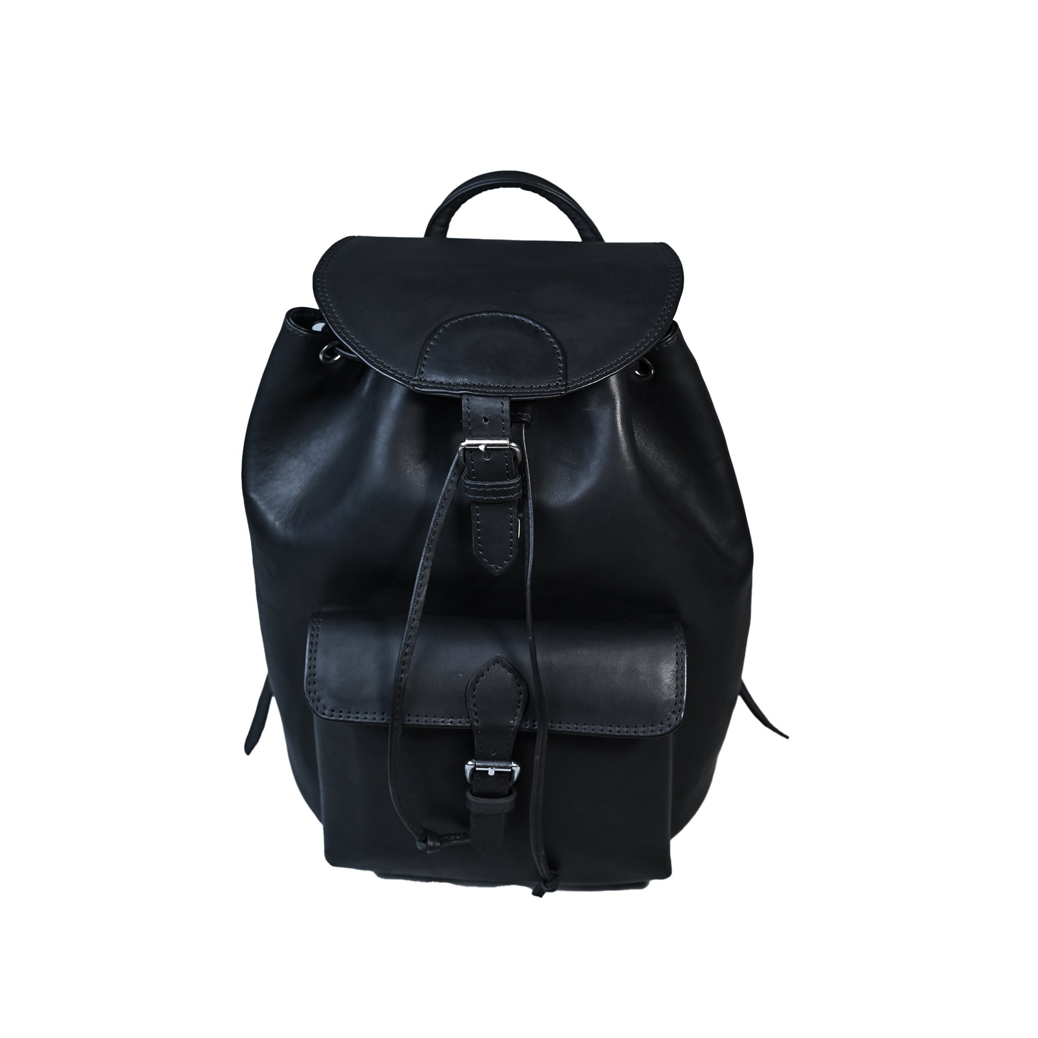 Handmade Leather Drawstring Backpack | LE-2212