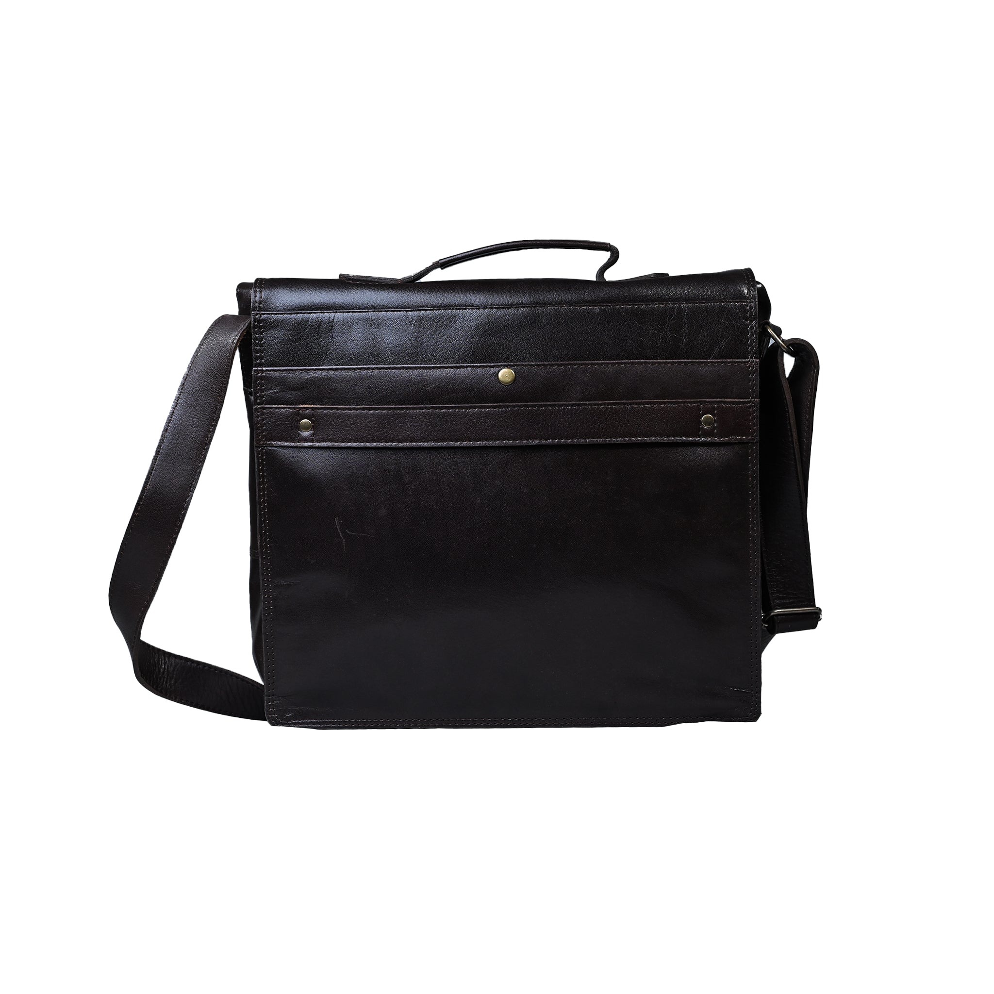 Leather Messenger Bag for Office, Business, and Daily Carry | LE-3848