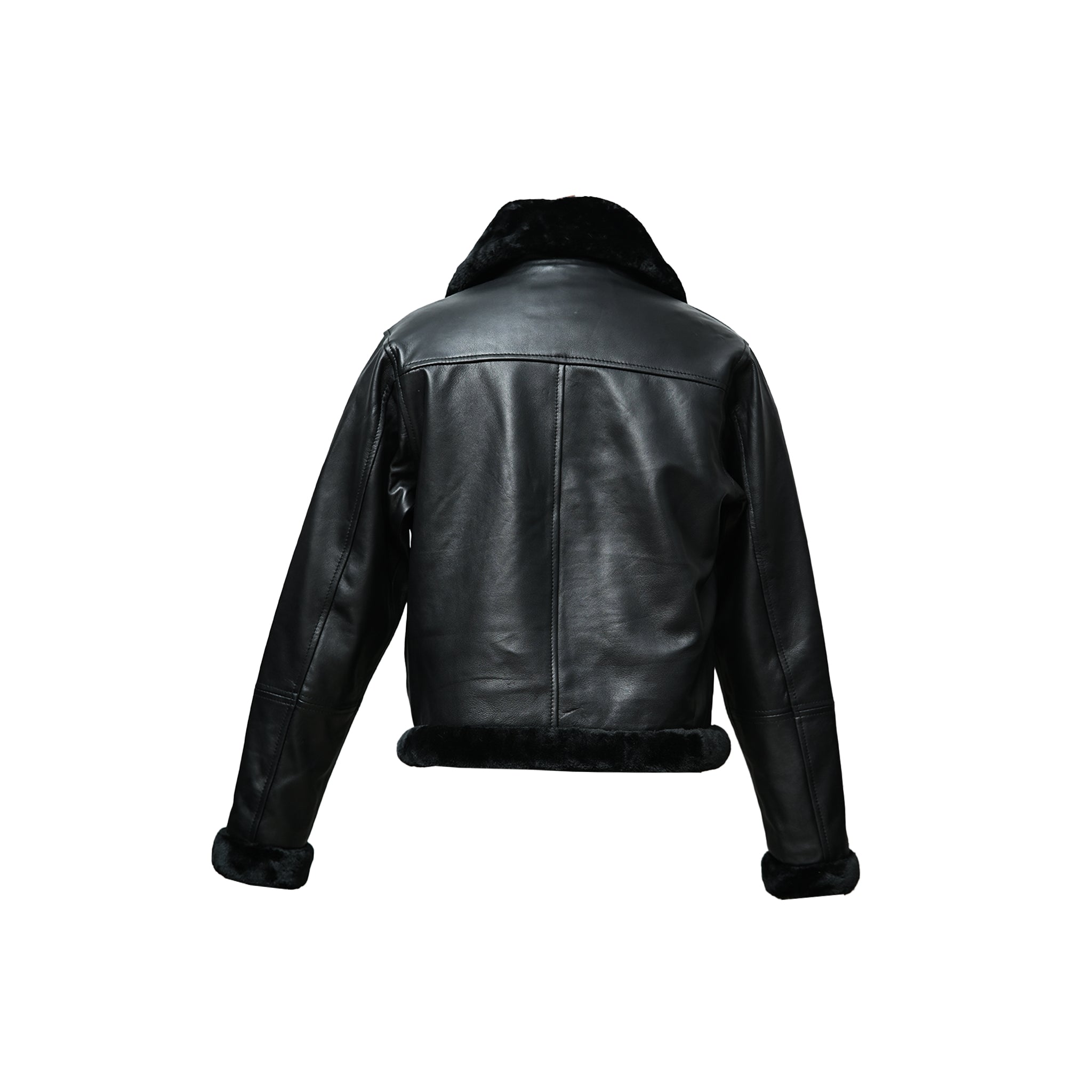 Shearling Style Fur-Lined Jacket | LE-105
