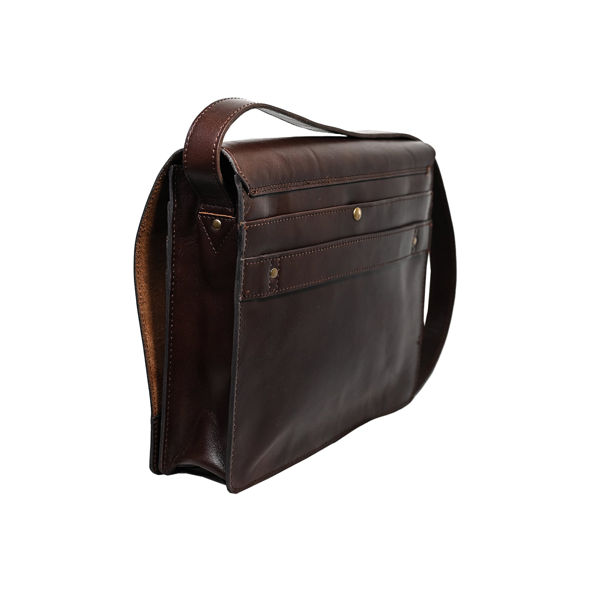 Leather Messenger Bag for Work and Daily Carry | LE-3805
