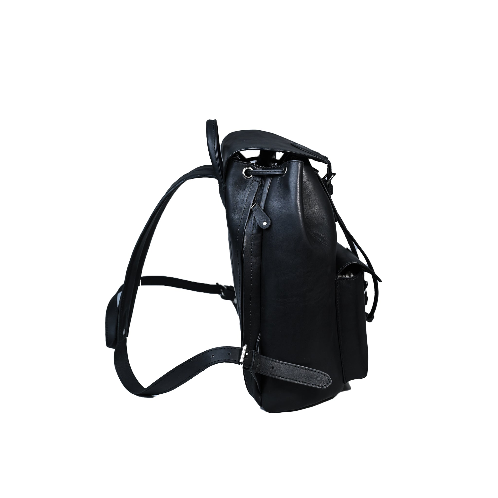 Handmade Leather Drawstring Backpack | LE-2212