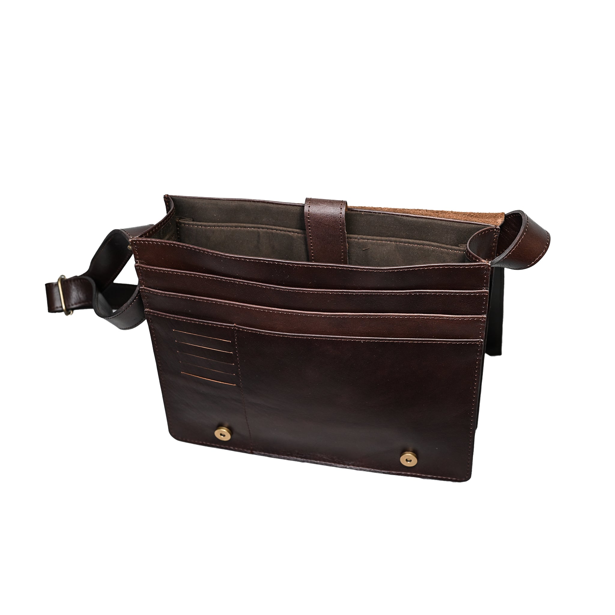 Leather Messenger Bag for Work and Daily Carry | LE-3805