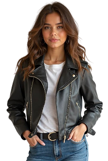 Teal Classic Rider Jacket